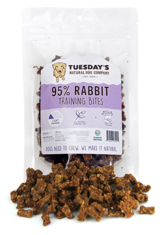 95% Rabbit Training Bites | 6oz