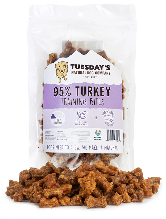 95% Turkey Training Bites | 6oz