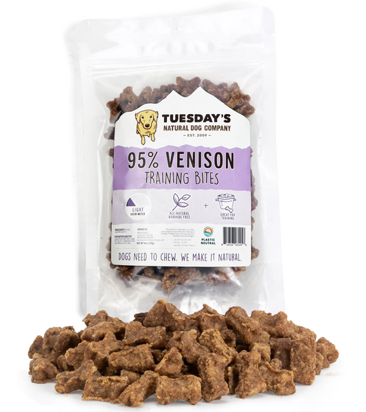 95% Venison Training Bites | 6oz